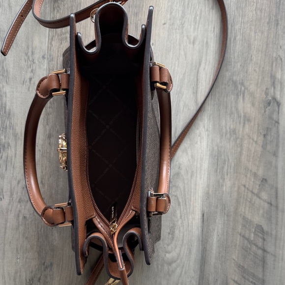 Michael Kors Dark Brown Satchel - Picture 4 of 4